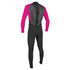 Youth Reactor-2 3/2 Back Zip Full - black/berry
